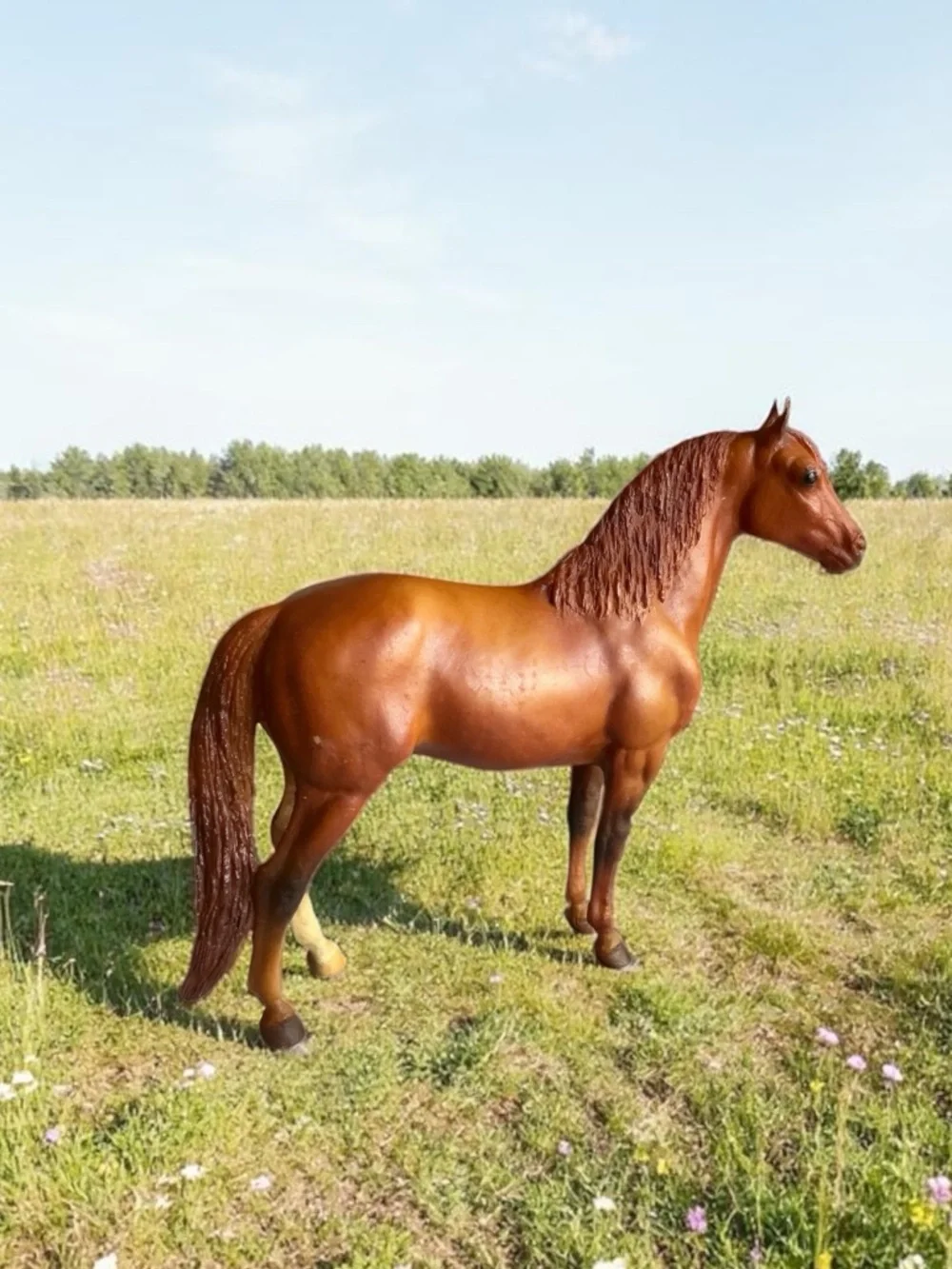 Breyer Toy Horse Justin Morgan English Style Chestnut Sorrel